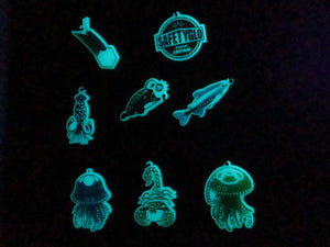 SAFETYGLO GREEN JELLYFISH KEY KEEPER