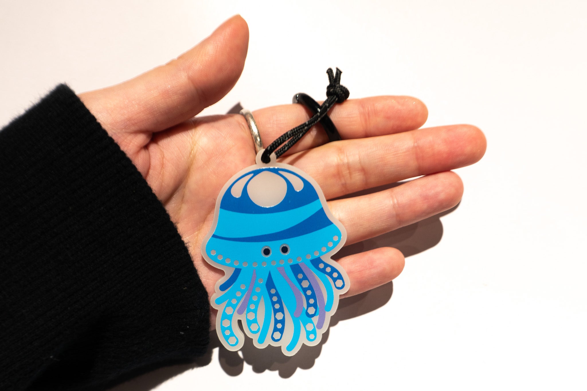 SAFETYGLO BLUE JELLYFISH KEY KEEPER