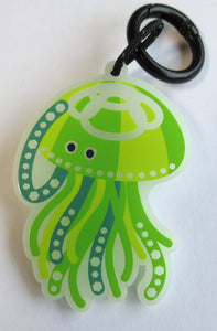 SAFETYGLO GREEN JELLYFISH KEY KEEPER