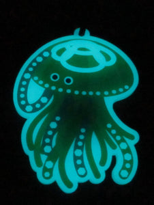 SAFETYGLO GREEN JELLYFISH KEY KEEPER