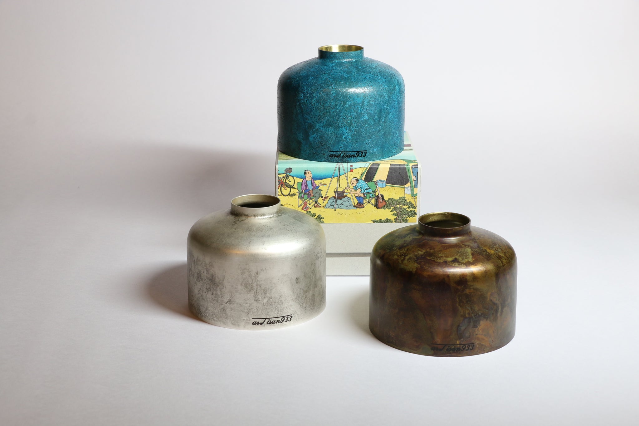 バーベキュー・調理用品 artisan933 Orii colormagic brass cup 320 artisan933】 Orii colormagic brass cup 320