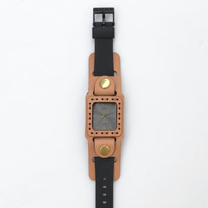 armadillo leather works Leather watch cover + MQ-38-8